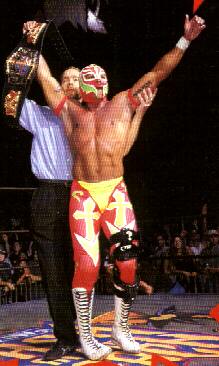 Rey as WCW Cruiserweight Champ 2